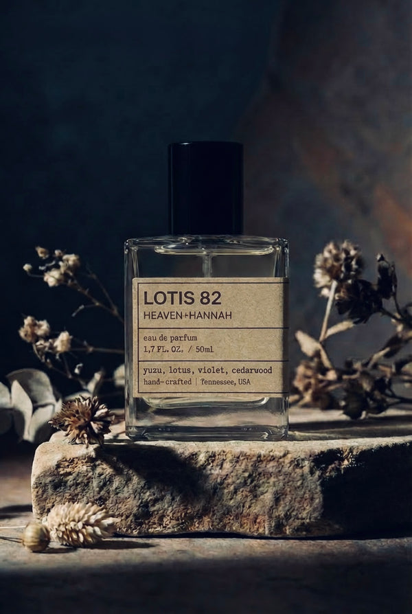 Lotis 82 Eau de Parfum - Yuzu, Lotus & Cedarwood | Heaven+Hannah