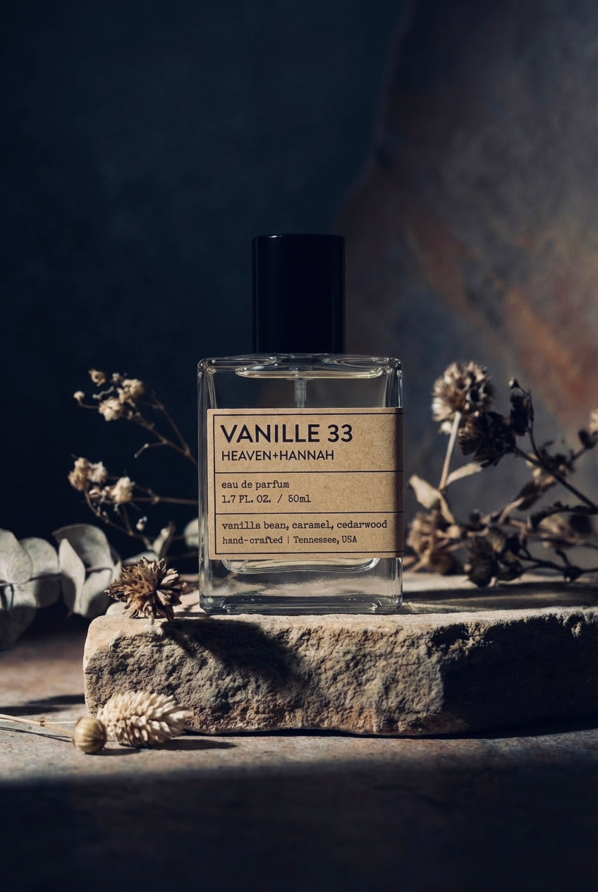 Vanille 33 Eau de Parfum - Vanilla Bean, Caramel & Cedarwood | Heaven+Hannah