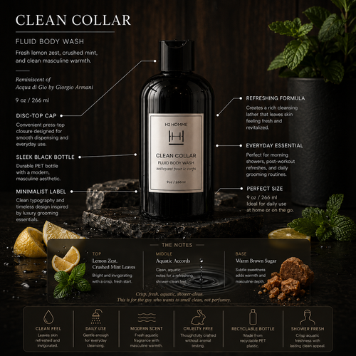Clean Collar Body Wash