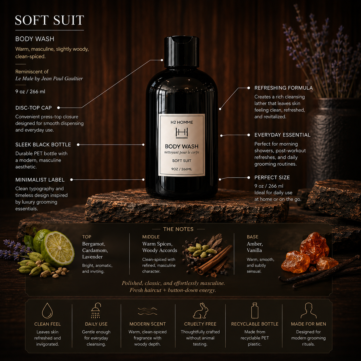 Soft Suit Body Wash