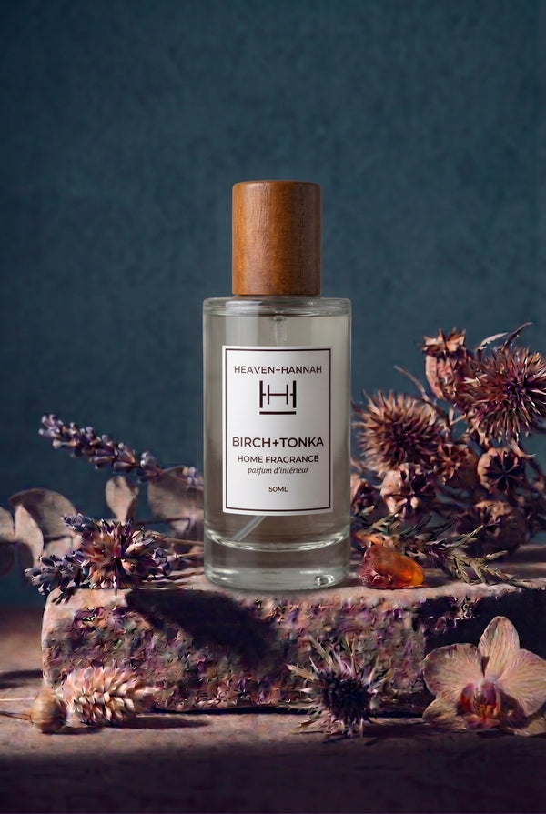 Birch + Tonka Luxury Home Fragrance Spray (50ml) | Heaven + Hannah