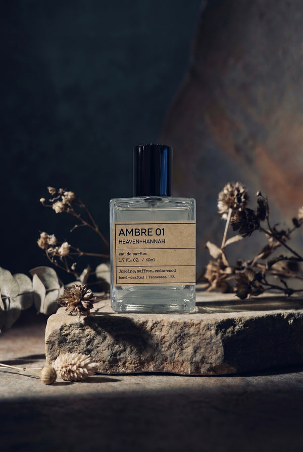 Ambre 01 Eau de Parfum - Jasmine, Saffron & Cedarwood | Heaven+Hannah