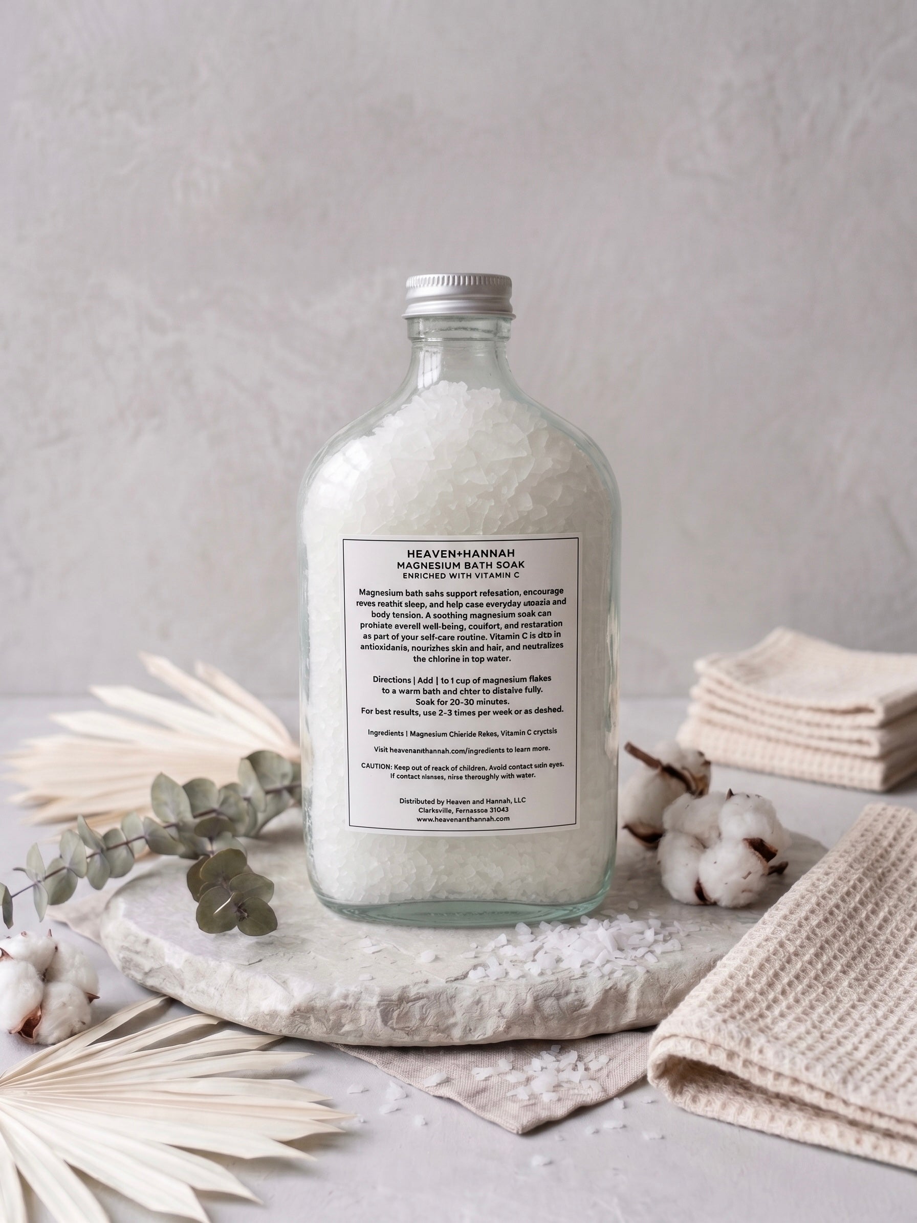 Magnesium Bath Soak (Enriched with Vitamin C)