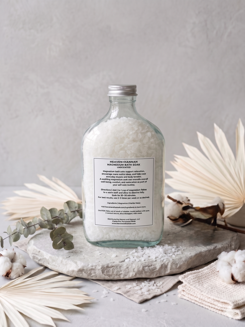 Magnesium Bath Soak (Unscented)