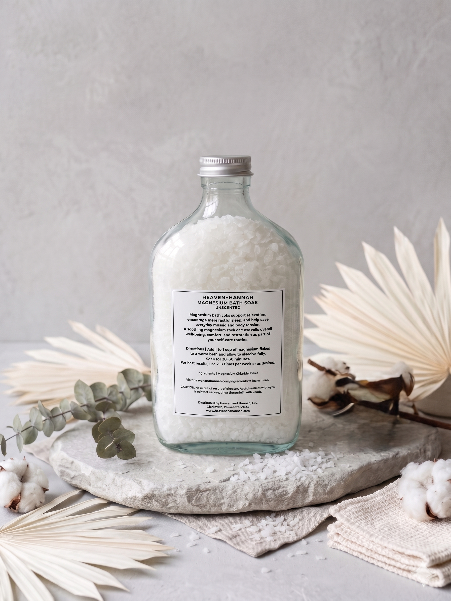 Magnesium Bath Soak (Unscented)
