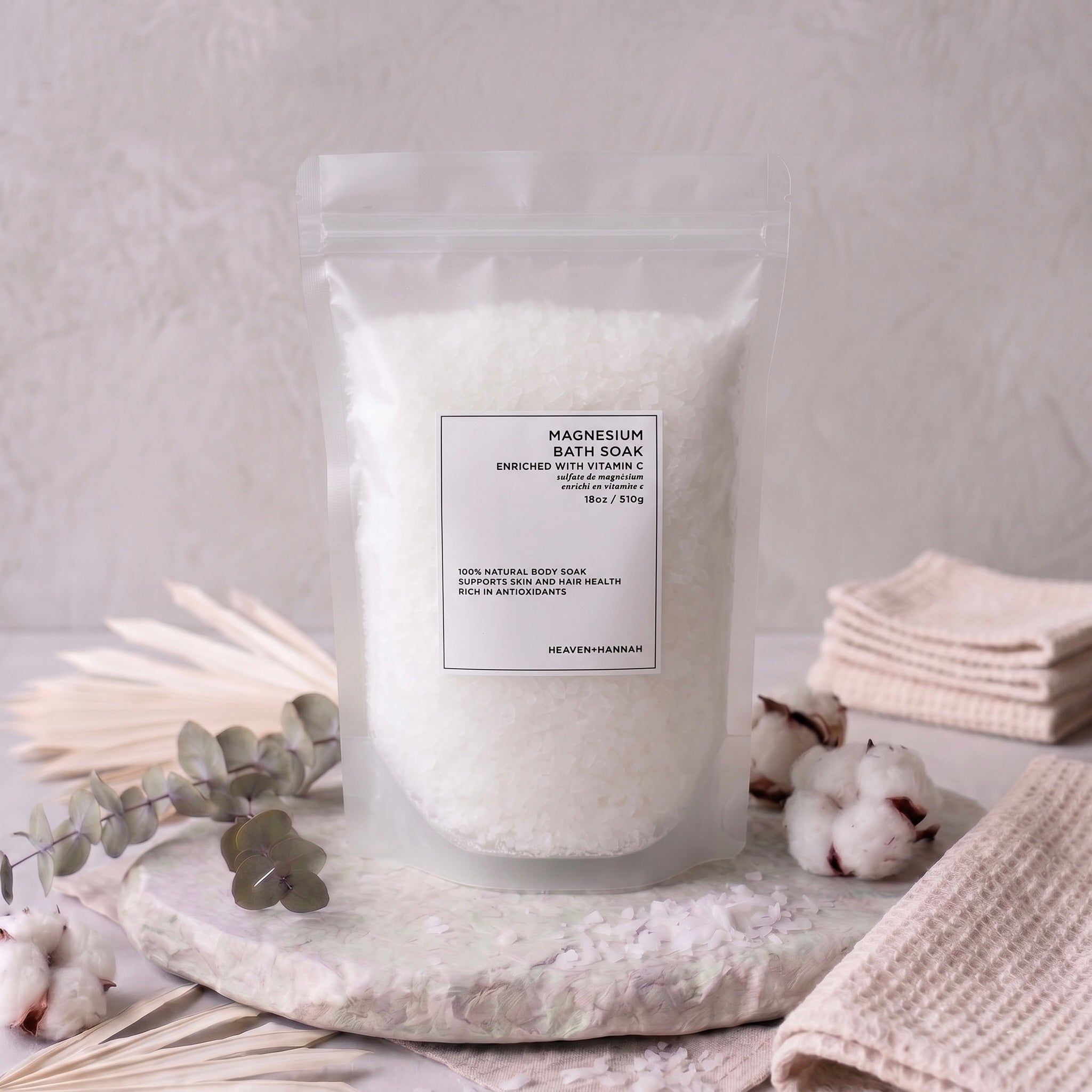 Magnesium Bath Soak (Enriched with Vitamin C)