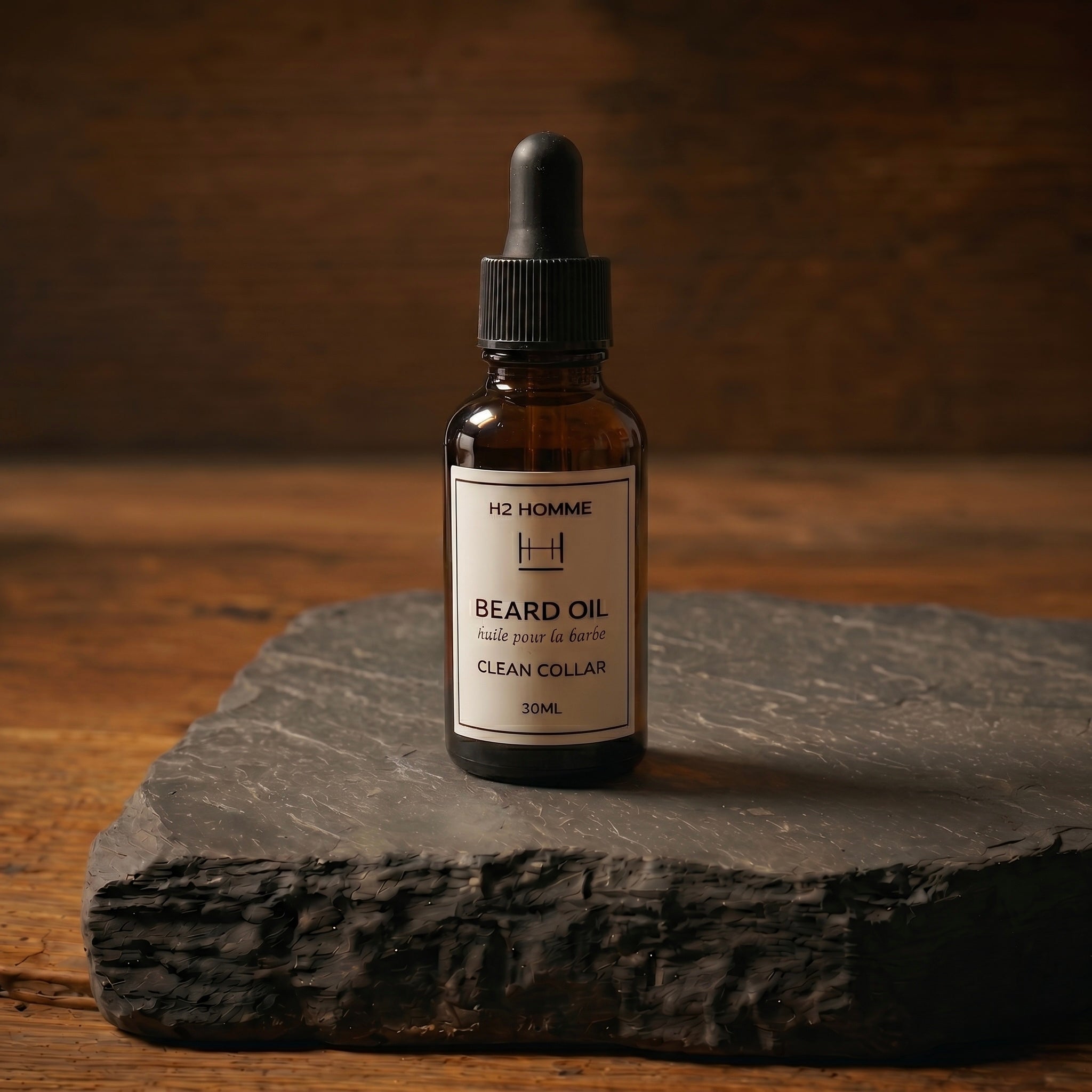 H2 Homme Beard Oil: Clean Collar Edition