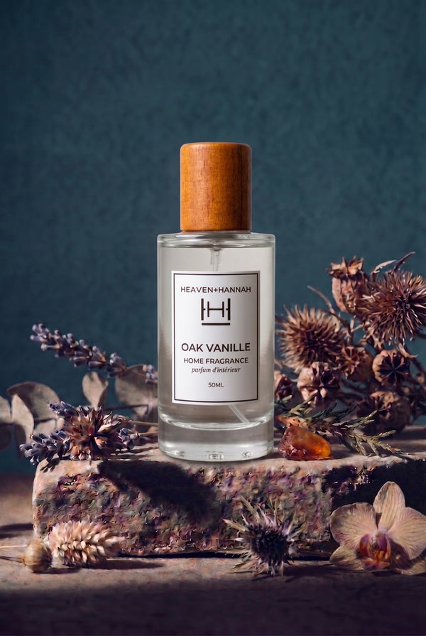Oak Vanille Luxury Home Fragrance Spray (50ml) | Heaven + Hannah
