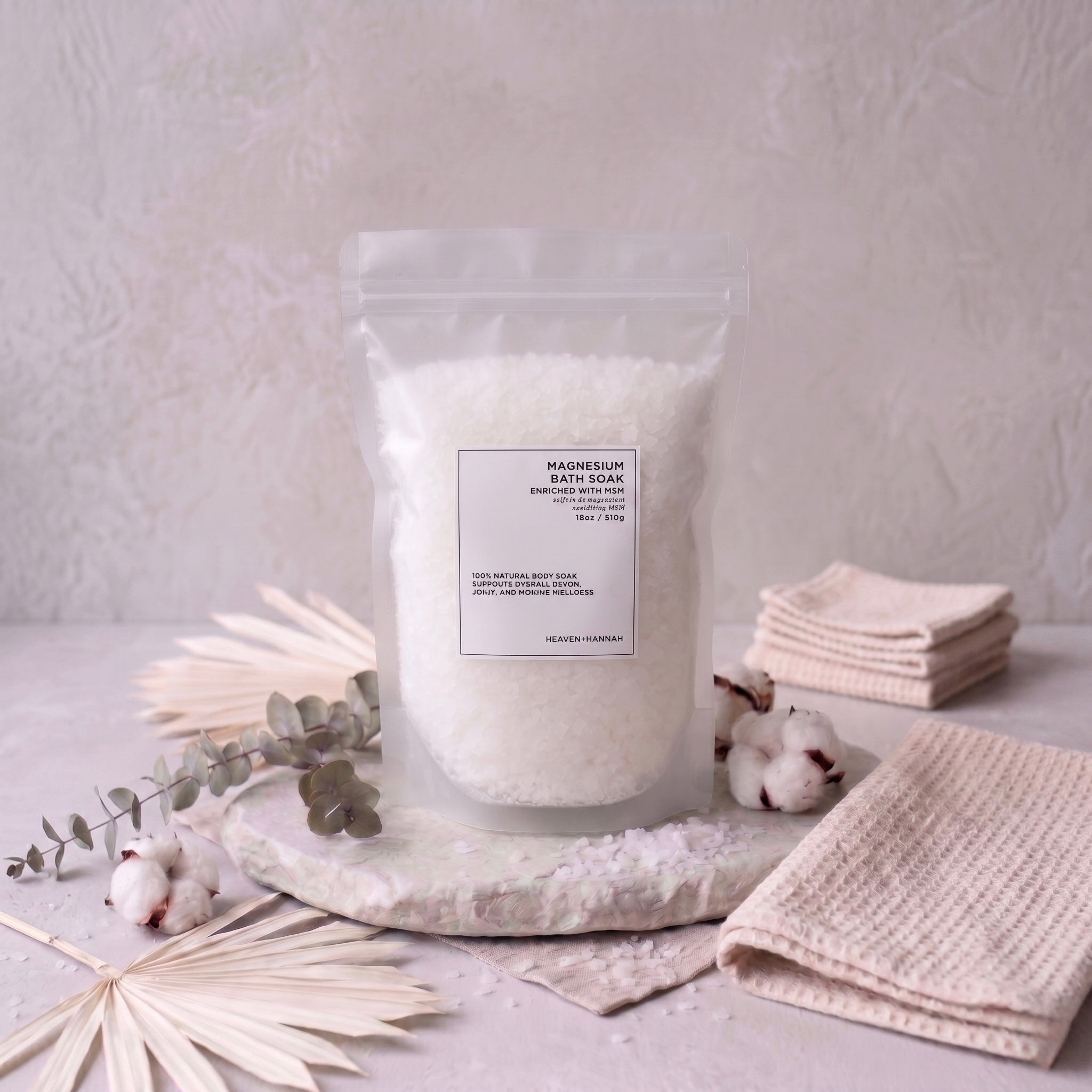 Magnesium Bath Soak (Enriched with MSM)